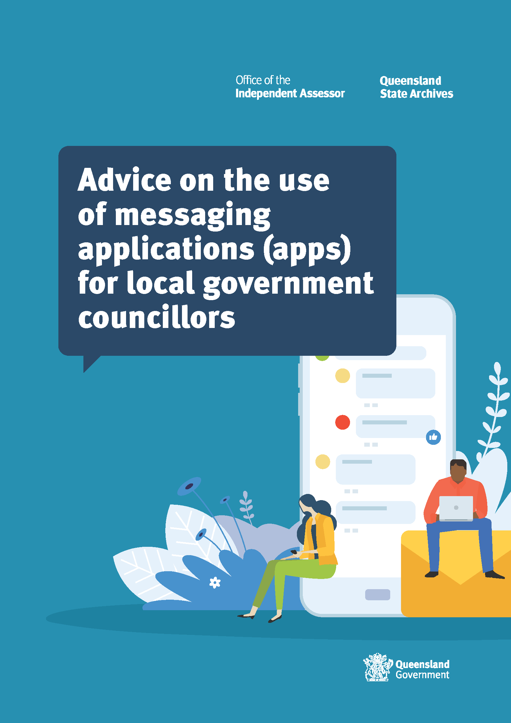 Advice on the use of messaging apps